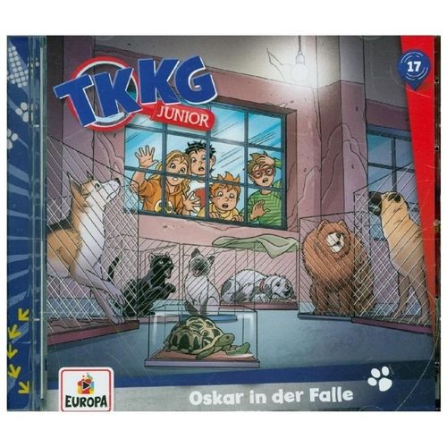 TKKG Junior - Oskar in der Falle,1 Audio-CD - Tkkg Junior, TKKG Junior (Hörbuch)