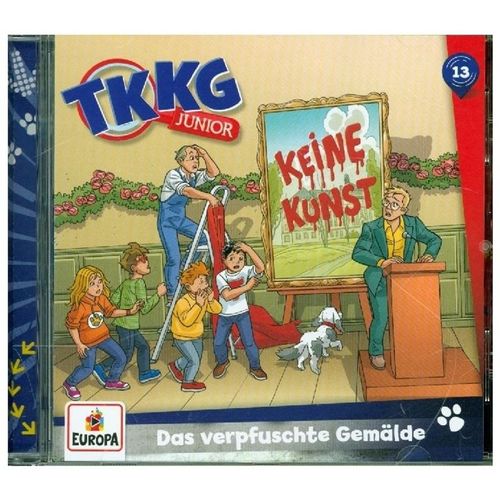 TKKG Junior - Das verpfuschte Gemälde.Tl.13,1 Audio-CD - Tkkg Junior, TKKG Junior (Hörbuch)