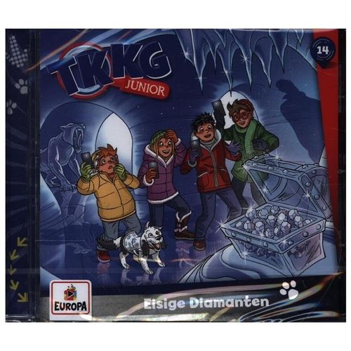 TKKG Junior - 014/Eisige Diamanten.Tl.14,1 Audio-CD - Tkkg Junior, TKKG Junior (Hörbuch)