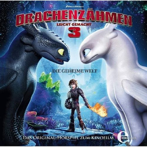 Drachenzähmen leicht gemacht 3 - Die geheime Welt,1 Audio-CD - Drachenzähmen Leicht Gemacht (Hörbuch)