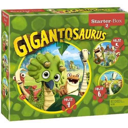 Gigantosaurus - Starter-Box.Box.2,3 Audio-CD - Gigantosaurus (Hörbuch)