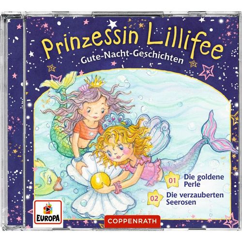 Prinzessin Lillifee - Gute-Nacht-Geschichten (CD 1).Tl.1,Audio-CD - Prinzessin Lillifee (Hörbuch)