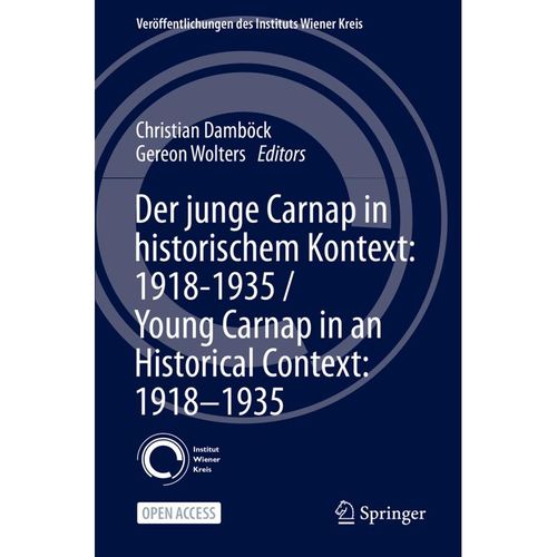 Der junge Carnap in historischem Kontext: 1918-1935 / Young Carnap in an Historical Context: 1918-1935, Kartoniert (TB)