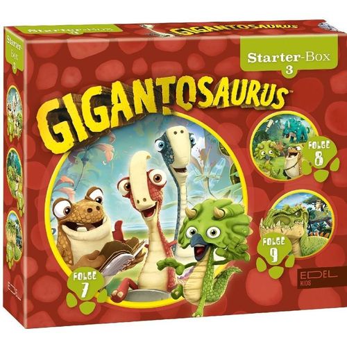 Gigantosaurus - Starter-Box.Box.3,3 Audio-CD - Gigantosaurus (Hörbuch)