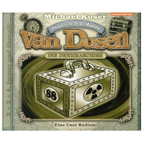 Professor van Dusen - Eine Unze Radium,1 Audio-CD (Neuauflage) - Professor van Dusen (Hörbuch)
