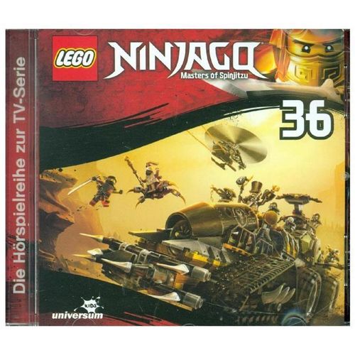LEGO Ninjago.Tl.36,1 Audio-CD - LEGO Ninjago-Masters of Spinjitzu, Lego Ninjago-Masters Of Spinjitzu (Hörbuch)