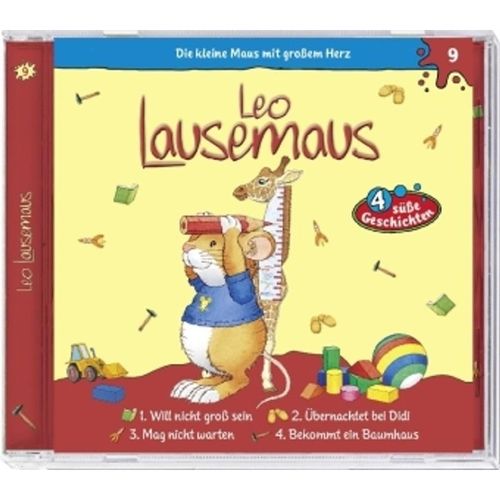 Leo Lausemaus.Tl.9,1 Audio-CD - Leo Lausemaus (Hörbuch)