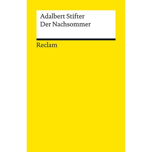 Der Nachsommer - Adalbert Stifter, Taschenbuch