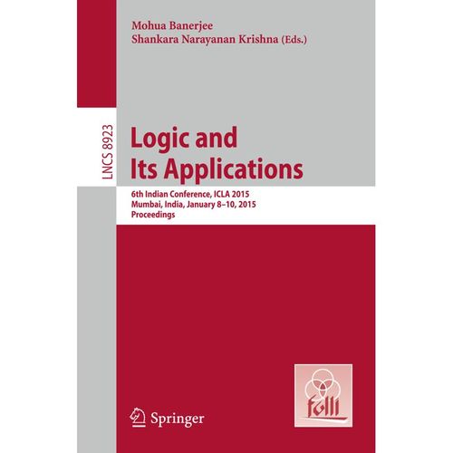 Logic and Its Applications, Kartoniert (TB)