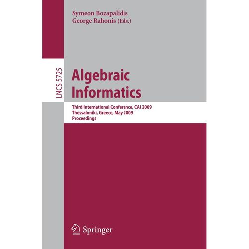 Algebraic Informatics, Kartoniert (TB)
