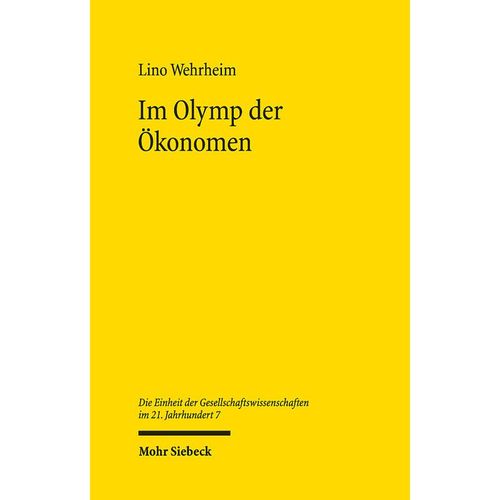 Im Olymp der Ökonomen - Lino Wehrheim, Gebunden
