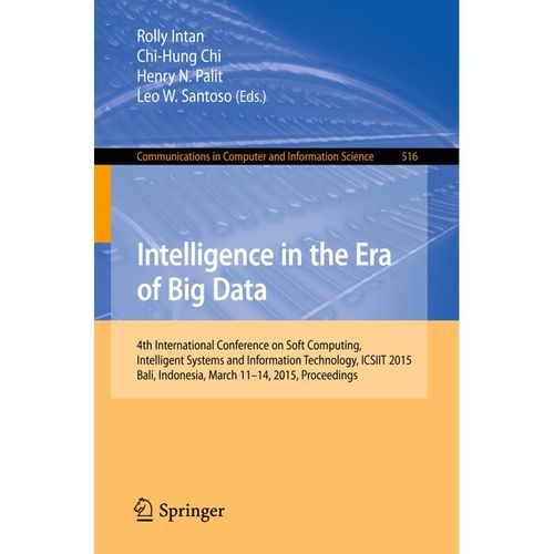 Intelligence in the Era of Big Data, Kartoniert (TB)