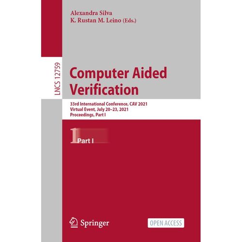 Computer Aided Verification, Kartoniert (TB)