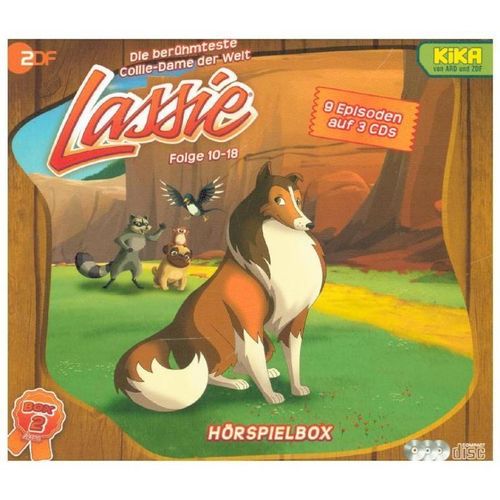 Lassie Hörspielbox.Box.2,3 Audio-CD - Lassie (Hörbuch)
