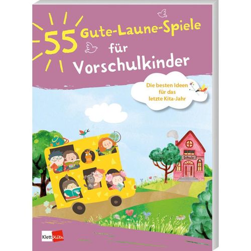 55 Gute-Laune-Spiele für Vorschulkinder, Kartoniert (TB)