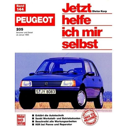 Peugeot 205 Benziner und Diesel - Dieter Korp, Gebunden