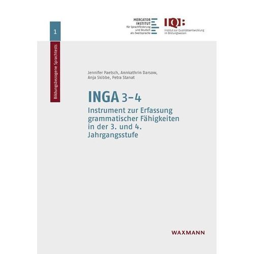 INGA 3-4 - Jennifer Paetsch, Annkathrin Darsow, Anja Skibbe, Petra Stanat, Kartoniert (TB)