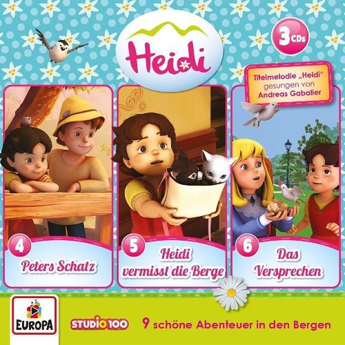 Heidi (CGI) - 3er Box.Box.2,3 Audio-CD - Heidi (Hörbuch)