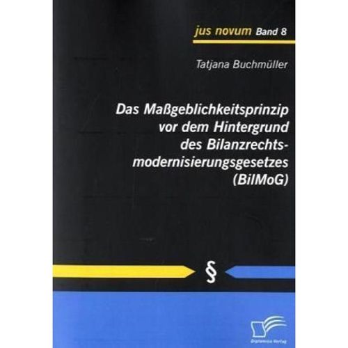 jus novum / Das Maßgeblichkeitsprinzip vor dem Hintergrund des Bilanzrechtsmodernisierungsgesetzes (BilMoG) - Tatjana Buchmüller, Kartoniert (TB)