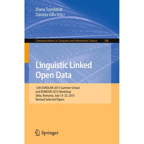 Linguistic Linked Open Data, Kartoniert (TB)