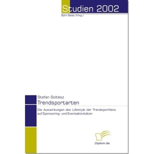 Studien 2002 / Trendsportarten - Stefan Soltesz, Kartoniert (TB)