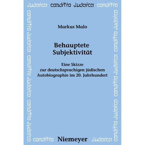 Behauptete Subjektivität - Markus Malo, Gebunden