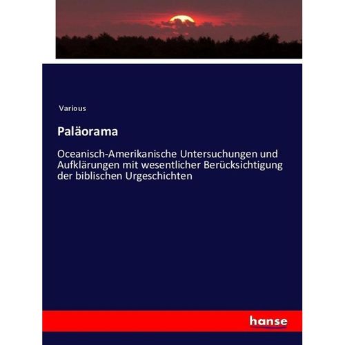 Paläorama - Various, Kartoniert (TB)