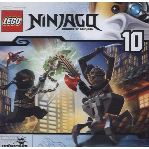 LEGO Ninjago CD 10 - LEGO Ninjago-Masters of Spinjitsu, Lego Ninjago-Masters Of Spinjitsu (Hörbuch)