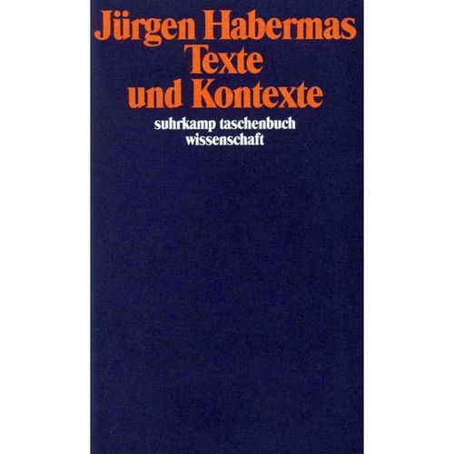 Texte und Kontexte - Jürgen Habermas, Taschenbuch