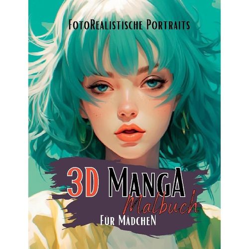 Mangamalbuch für Mädchen - Lucy´s Manga Malbücher, Kartoniert (TB)