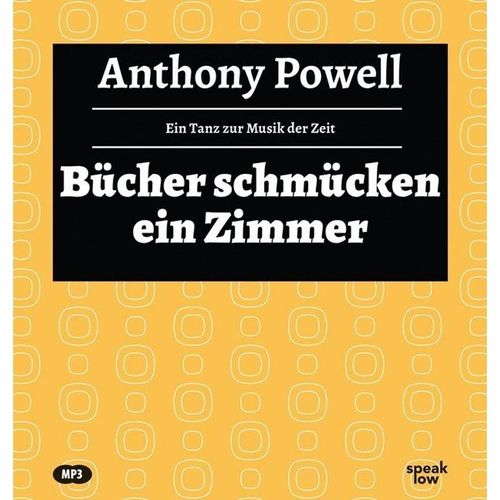 Bücher schmücken ein Zimmer,Audio-CD, MP3 - Anthony Powell (Hörbuch)