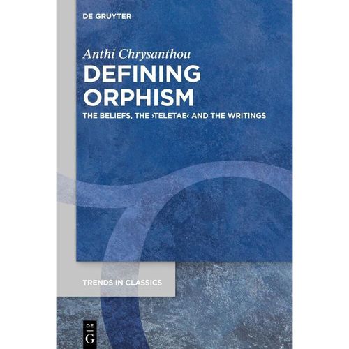 Defining Orphism - Anthi Chrysanthou, Kartoniert (TB)