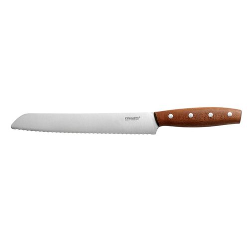 Fiskars - Norr Brotmesser 21 cm, Edelstahl / Ahorn