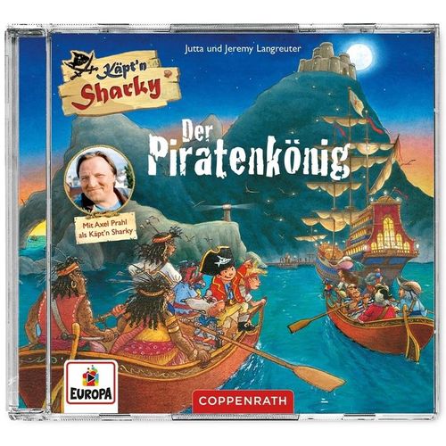 CD Hörspiel: Käpt'n Sharky - Der Piratenkönig,Audio-CD - Jutta Langreuter, Jeremy Langreuter (Hörbuch)