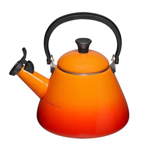 LE CREUSET Wasserkessel ofenrot KONE