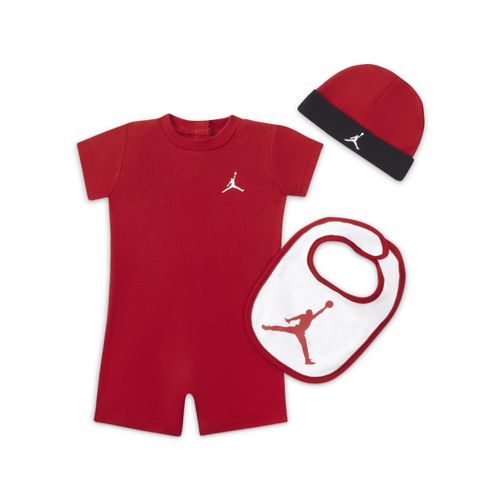 Jordan Jumpman 3-teiliges Strampler-Set für Babys - Rot