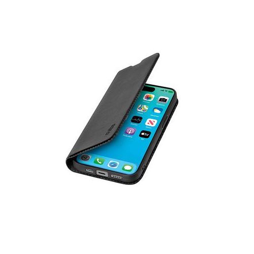 sbs Wallet Lite Handyhülle für Apple iPhone 15 Pro schwarz
