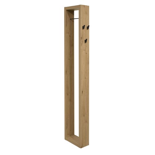 Mäusbacher Bonnie Garderobe 172 cm Flamed wood black