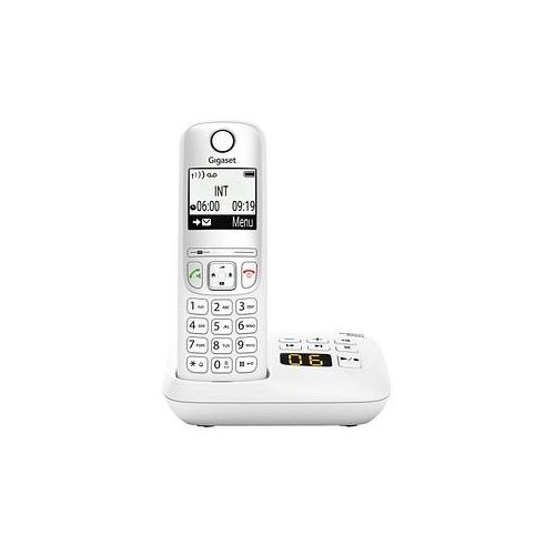 Gigaset A690A Schnurloses Telefon mit Anrufbeantworter weiß