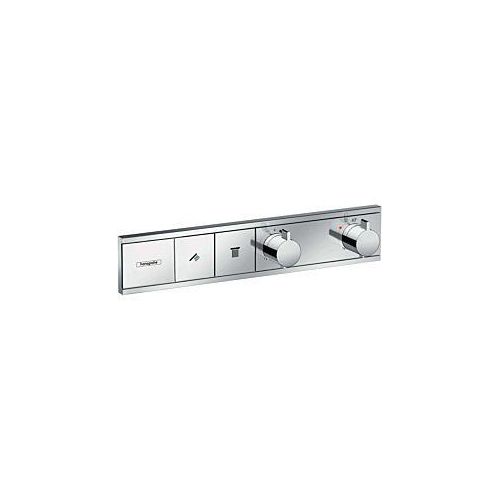 hansgrohe RainSelect Thermostat 15380000 chrom, 2x Verbraucher, Unterputz