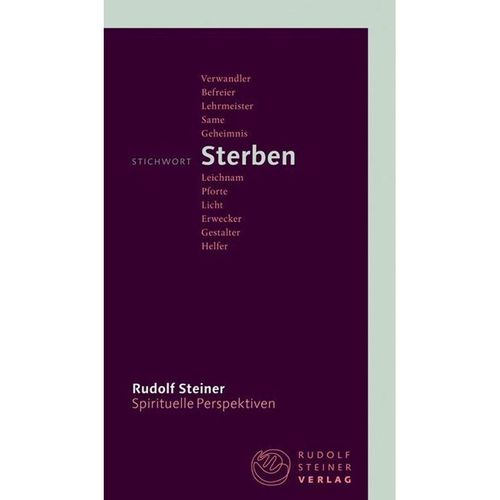 Stichwort Sterben - Rudolf Steiner, Kartoniert (TB)