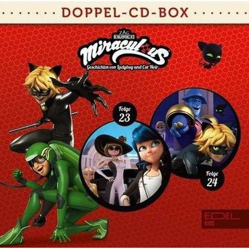 Miraculous - Doppel-Box.Tl.23-24,2 Audio-CD - Miraculous (Hörbuch)