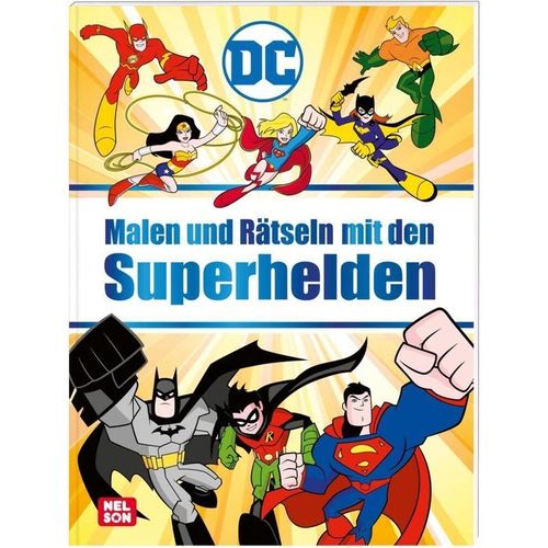 DC Superhelden: Malen und Rätseln mit den Superhelden, Kartoniert (TB)