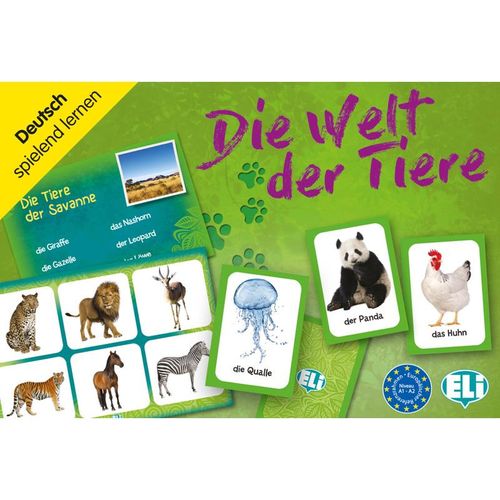 Deutsch spielend lernen - Die Welt der Tiere (Spiel)