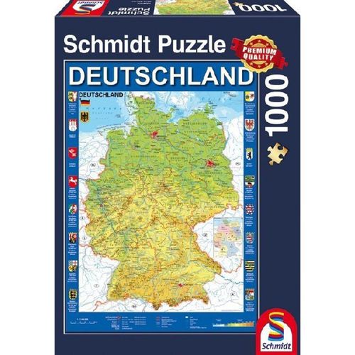 Deutschlandkarte (Puzzle)