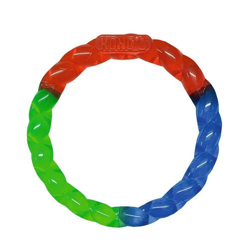 KONG Twistz Hundespielzeug, Ring, Ø 28 cm