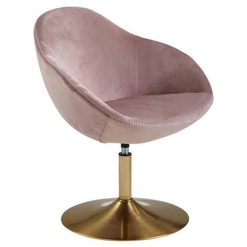 Loungesessel 79 x 70 x 70 cm Rosa