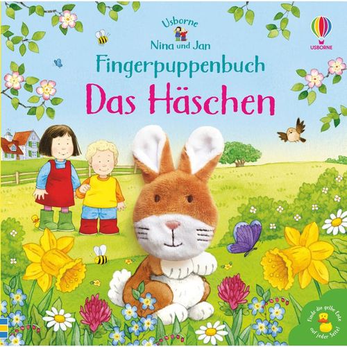 Nina und Jan - Fingerpuppenbuch: Das Häschen - Sam Taplin, Gebunden