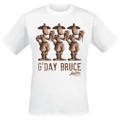 Monty Python Bruce T-Shirt weiß in M