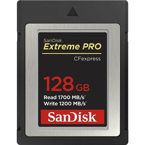 SanDisk Extreme PRO R1700/W1200 CFexpress Type B 128GB